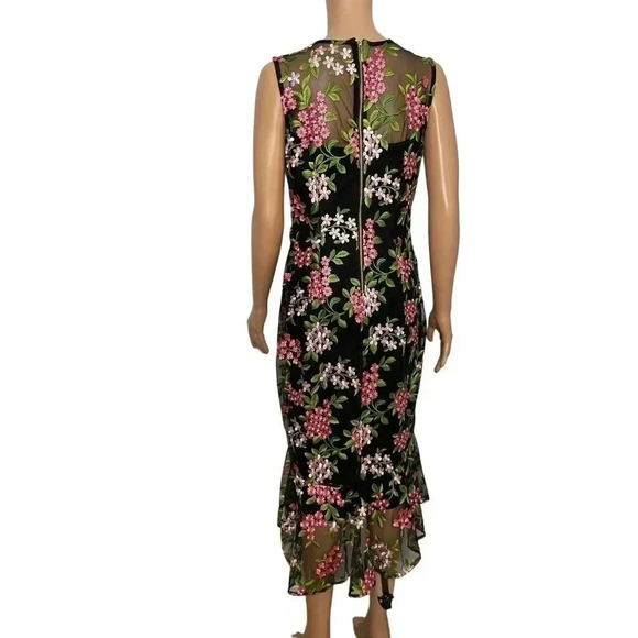 Calvin Klein Floral Embroidered Sheath Dress size 8 - Picture 2 of 11
